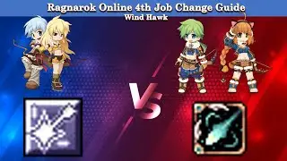 Ragnarok Online Sniper's Focused Arrow Strike Vs Wind Hawk's Crescive Bolt comparison ◝(●˙꒳˙●)◜