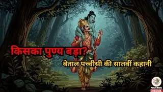 Whose virtue is greater? | Betal Pachchisi's seventh story | Betal Pachchisi Moral Story in Hindi