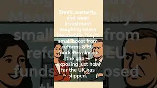 Italians as Well Off as Brits Expose UK&rsquo;s Era of Stagnation #newsupdate #news #subscribe