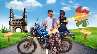 Bike Trip from Hyderabad to Solapur📍 | 350 kms🥵