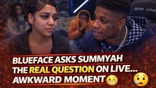 Blueface в прямом эфире задал Саммие неловкий вопрос о ее прошлом 😳