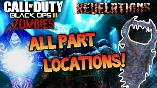 HOW TO BUILD KEEPER PROTECTOR AND ZOMBIE SHIELD IN REVELATIONS - All Buildable Locations DLC 4