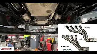 Speed Engineering Header and Transmission Clearance on 3rd Gen F Body