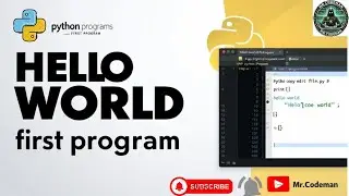 Python First Program for Beginners | Step-by-Step Guide (Easy & Fast!) Python #Programming