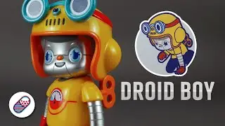 【不定時開箱】KONG ANDRI 機器人男孩 DROID BOY Designer Figure Unboxing
