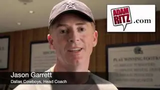 Adam Ritz comments from Jason Garrett, Dallas Cowboys head coach