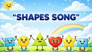 SHAPE SONG For Kids🎹🎤| Learn Shapes with Fun and Music!🥁