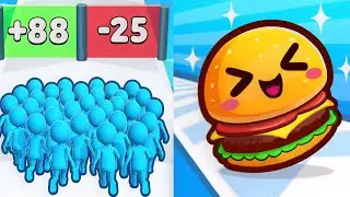 New Update Food Run VS Count Master 💥 Max Level Challenge 