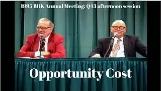 Warren Buffett On How To Compare Investments (1995 Q43 pm)