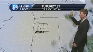 December 17, 10 PM Weather Forecast
