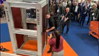 Live demonstration of the Holmatro Door Blaster at Milipol 2019