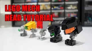 How to build lego mech heads!