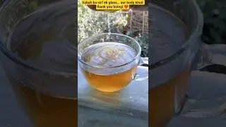 One Glass in Morning = Big Change in Body 😲🔥 #shorts #youtubeshorts  #viral #reels #desihealthtips