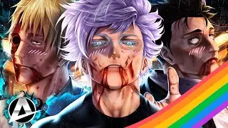 GAYS JUJUTSU KAISEN ( MANO TOM E BRAIO )