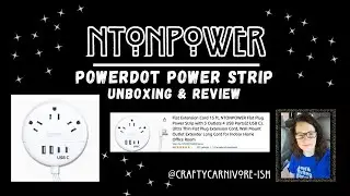 Ntonpower Powerdot Power Strip Unboxing and Review #ntonpower #productreview #unboxing