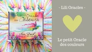 Le petit Oracle des couleurs de @celia.melesville et @ClaireDeLaLune 💛 Pr&eacute;sentation + tirage