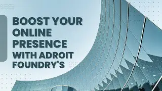 Boost Your Online Presence With Adroit Foundry's Top-notch Social Media And YouTube SEO Services!