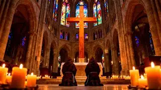 Sacred Gregorian Night Chants | Fall Asleep to Divine Calm and Holy Monastic Vibrations