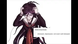 The Chaotic Textposts of Komaru and Toko
