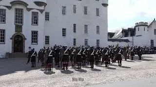 The Atholl Highlanders Parade 2023 - 3 Cheers for The Duke of Atholl