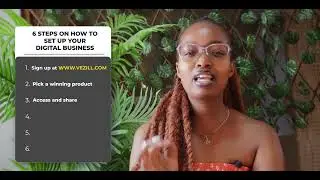 Make Money Online Anytime, Anywhere &ndash; 6 Steps to Start a Digital Business with Vezill