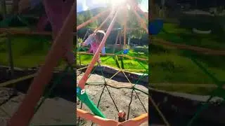 CUTE 3 YEAR OLD PLAYING CLIMBING DOME || Kids Outdoor  Toddler Outside Climbing Toy #short #shorts