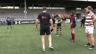 Rugby Netherlands Skills day 22 Aug 2021 Line out defensive setup by Scotty Smith
