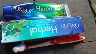 On & On Herbal Toothpaste for all care of your dental problems