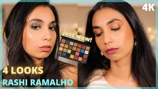 Natasha Denona Metropolis Palette Review with 4 Easy Looks