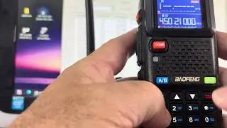 Baofeng 888 instalado VHF