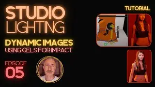 Studio Lighting with Gels: Techniques for Dynamic Portrait Photography