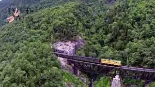 Train crossing Willey Brook Bridge