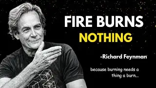 Why Does Fire BURN? Feynman's Answer Will DESTROY Your Reality