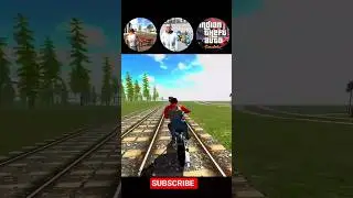 Impossible Bullet Bike vs Train Challenge 😱 | GTA 5 vs Indian Bike Driving 3D vs Indian Theft Auto