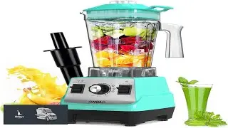 OMMO Blender 1800W Professional High Speed Countertop Blender with Durable Stainless Steel