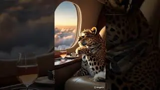 AI-Generated Leopard Adjusts Its Scarf Like a Fashion Icon 🐆 | ThinkBot Vision Shorts