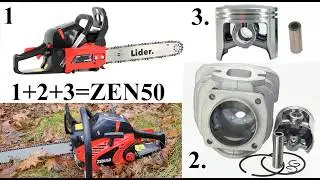 Projekt ZEN50 - czyli jak samemu udoskonalić swoją chińską pilarkę.