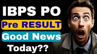 ABOUT ✅ IBPS PO PRE RESULT ??
