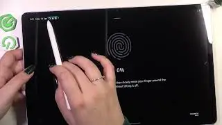 Как добавить отпечаток пальца на Samsung Galaxy Tab S10 FE+ 5G