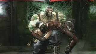 Injustice Gods Among Us - Knightfall Bane vs Arkham Harley