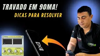 🔧 CELULAR TRAVADO em 90mA? Veja COMO RESOLVER de vez! ⚡📱