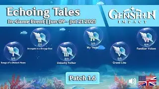 Event: Echoing Tales | Midsummer Island Adventure 2021 | English Voice | Genshin Impact