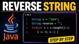 How to Reverse a String in Java (Java program)