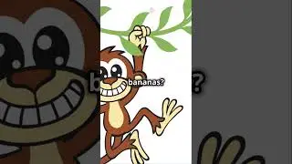 Hilarious Monkey Cartoon Moments! #kidsentertainment #HilariousMonkeyCartoons  #MonkeyAntics