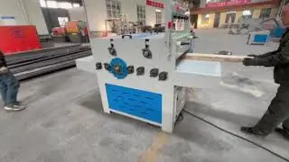 Single Shaft Infrared Mutl Blade Rip Saw Gang Rip Saw#woodworking #wood #sawmill #machine