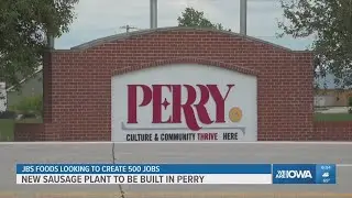 JBS USA sausage facility to be built in Perry, will create 500 jobs