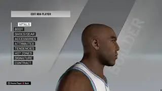 NBA 2K21 Scott Burrell Cyberface