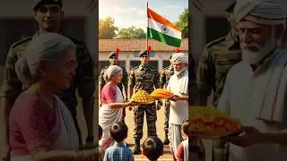 Attack failed, the Indian Army proudly hoisted the flag 🇮🇳🇮🇳#ai #indian #army #shorts