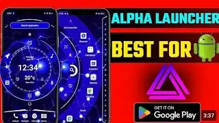 Alpha hybrid launcher phone me system 2026 new settings video 