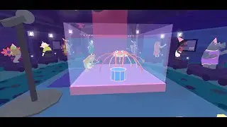 The insane party where the band is in fishtank Frog Detective 2